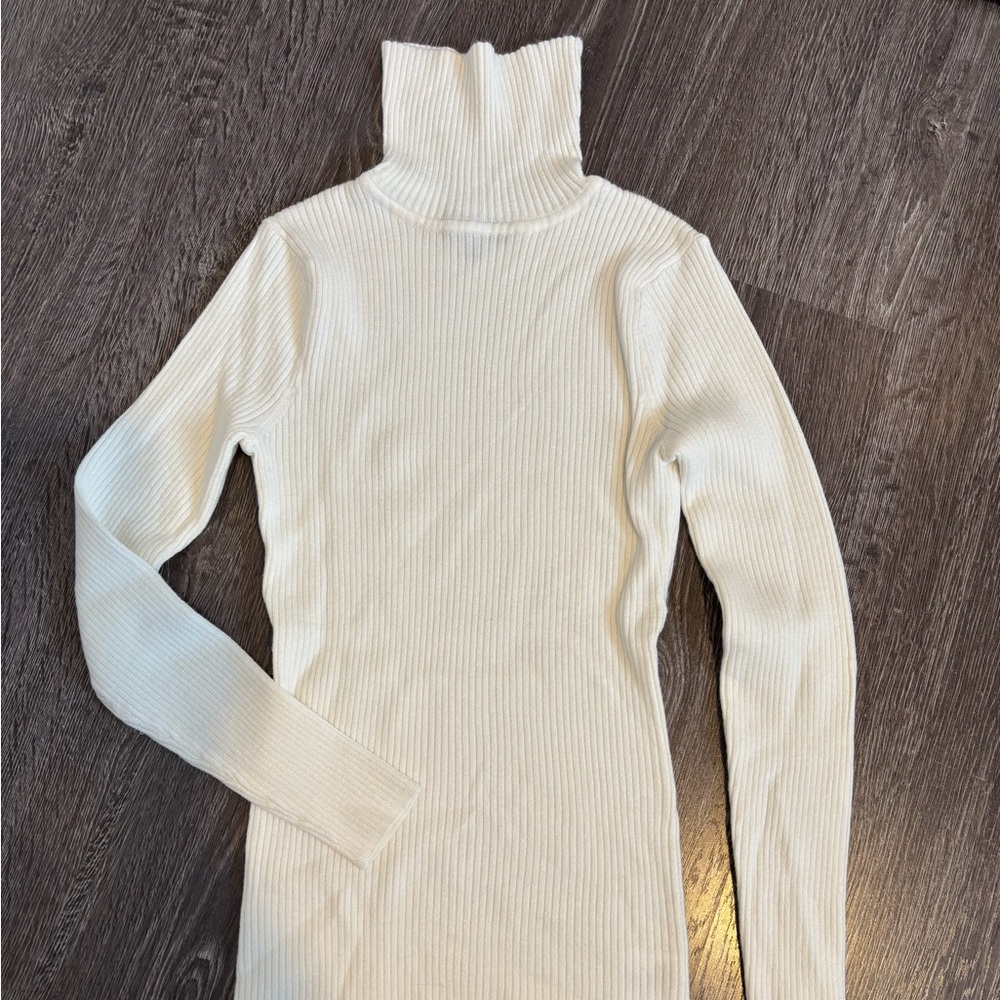 NWOT Off white turtleneck